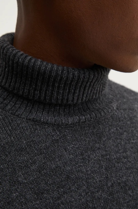 Solid sweter wełniany 21108464.1940081 szary
