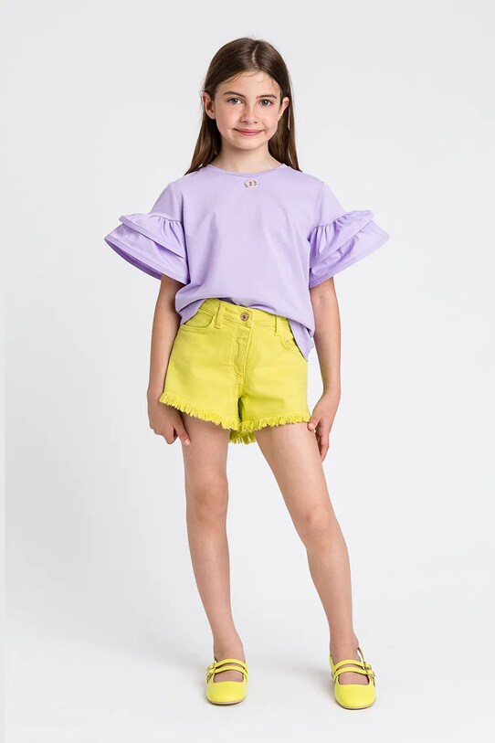 Детские шорты Twinset casual жёлтый 251GJ2610.128.170