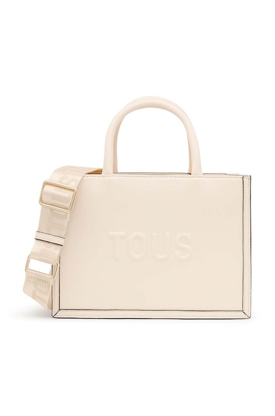 Kabelka Tous hladký béžová 2002106301