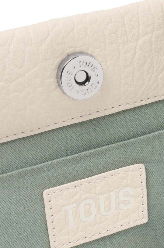 Accesorii Tous poseta de piele 2002133601 bej