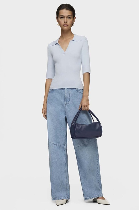 Tous poseta de piele 2002023235 bleumarin