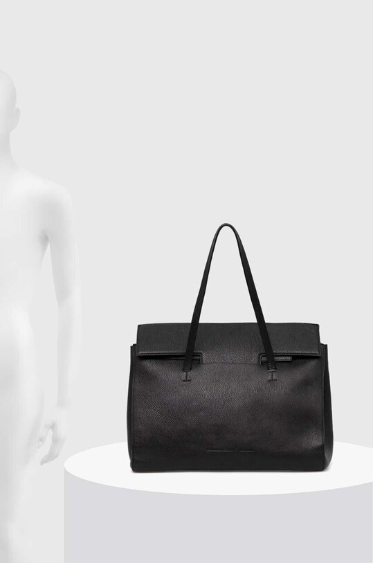 Liviana Conti borsa a mano in pelle A4WA06 nero