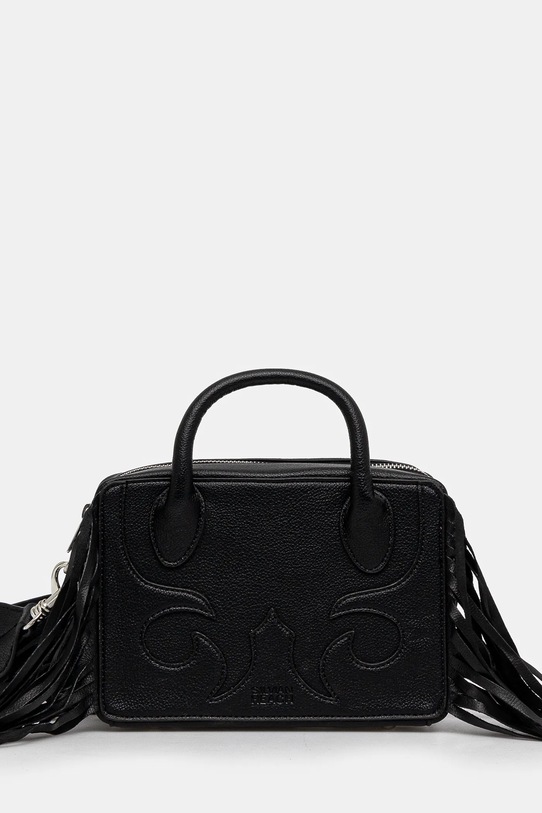 Silvian Heach borsetta KLIF pelle fiore nero RCA24001BO