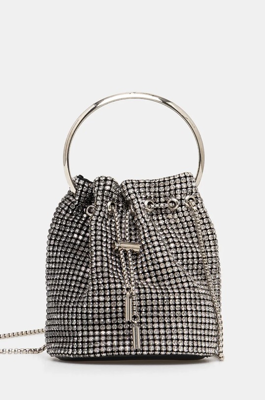 Kabelka Silvian Heach LAMMERT nášivka stříbrná RCA24013BO