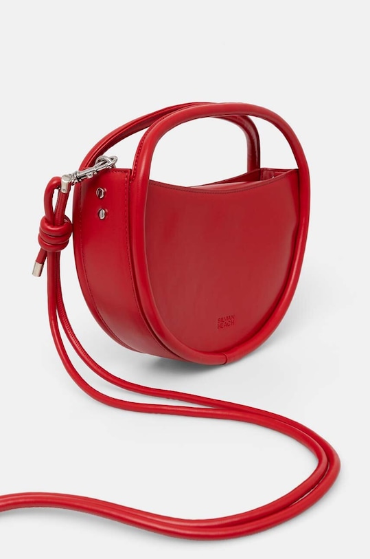 Silvian Heach torebka skórzana PAULI RCA24006BO czerwony ZW24