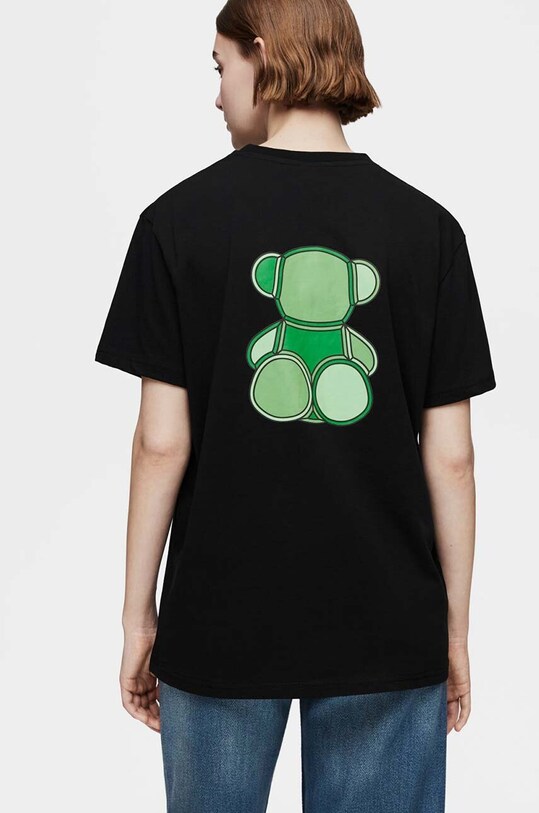 Tous t-shirt bawełniany 2002104739 zielony ZW24