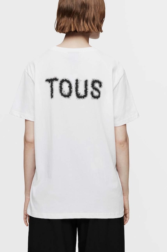 Tous t-shirt bawełniany 2002104533 niebieski ZW24