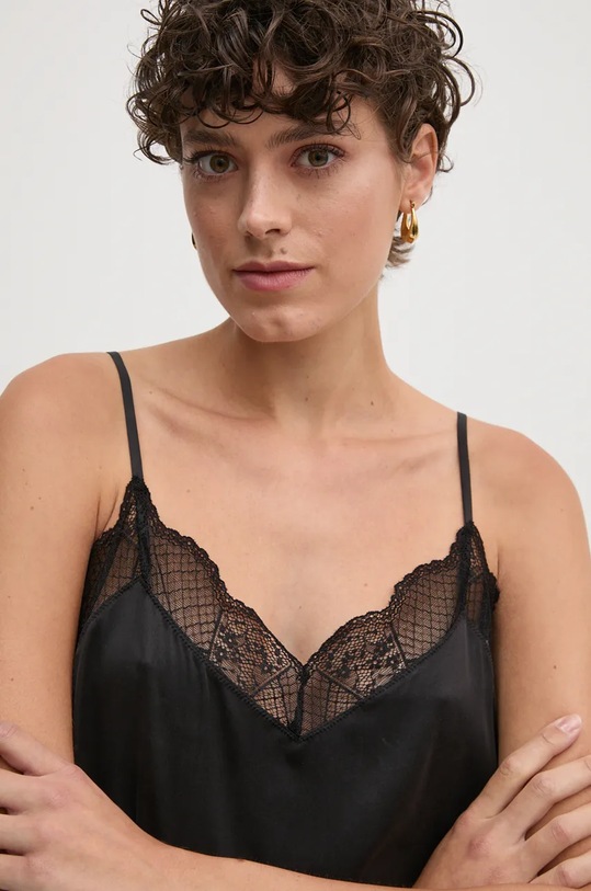 Mos Mosh top jedwabny czarny 165600