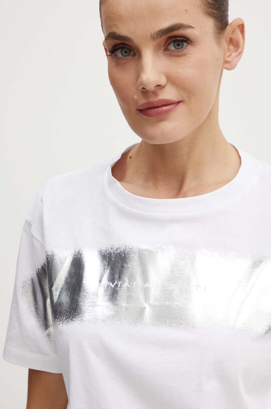 Pamučna majica Liviana Conti F4WW70 bijela
