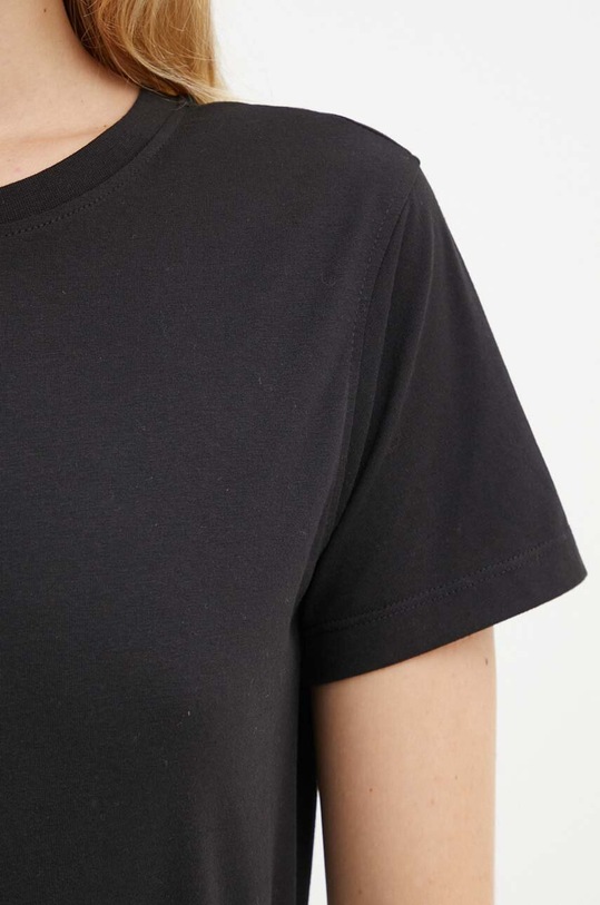 Silvian Heach tricou CHEKER GPA24057TS negru