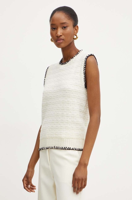 Silvian Heach vesta PUFE subtiri bej GPA24249CN