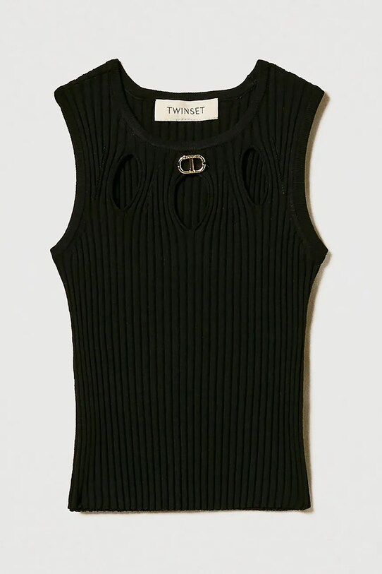 Twinset top bambino/a 251GJ3413.128.170 nero ZS25