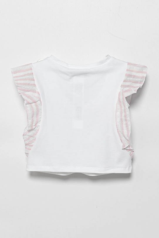 Twinset t-shirt dziecięcy 251GJ242A.86.116 biały ZS25