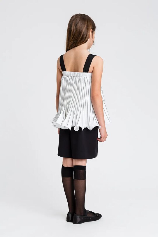 Twinset bluzka dziecięca 251GJ2QL1.128.170 biały