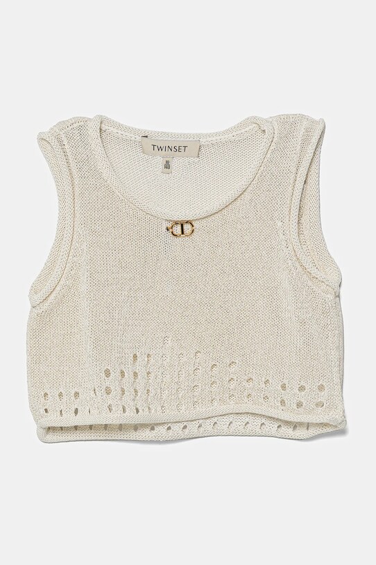 Twinset top bambino/a altro beige 251GJ3431.128.170