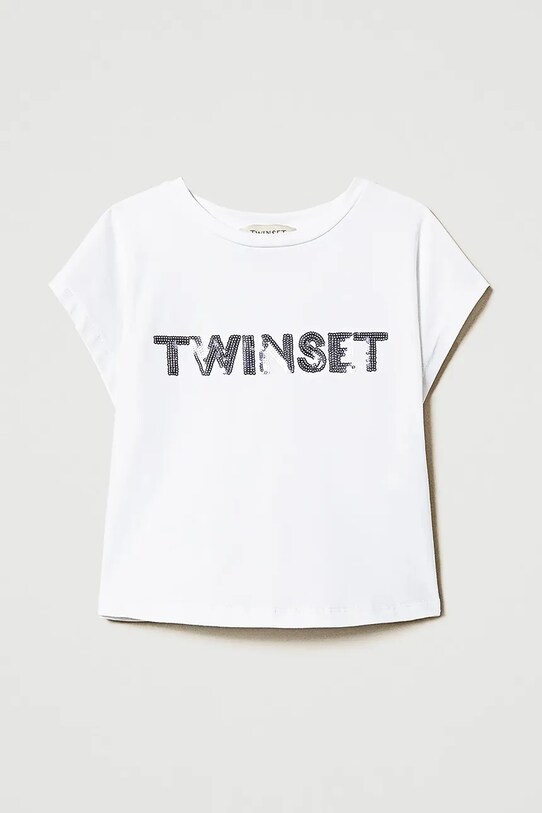 Дитяча футболка Twinset 251GJ2537 білий ZS25
