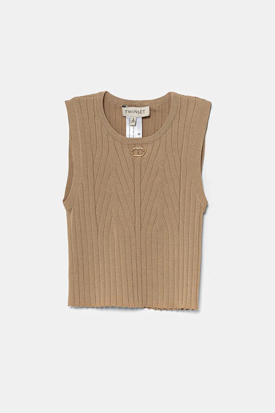 Twinset top copii 251GJ3404.128.170 bej ZS25