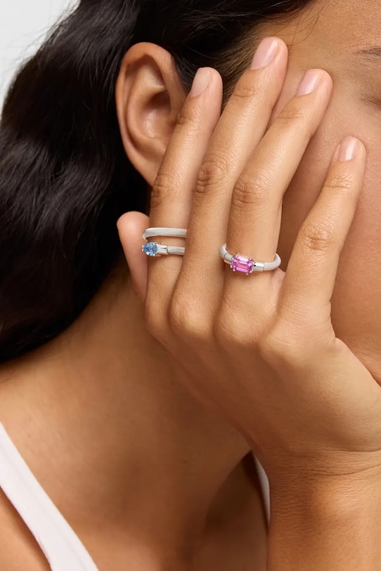 Tous pierścionek srebrny TOUS MESH LGG 1004481012 srebrny