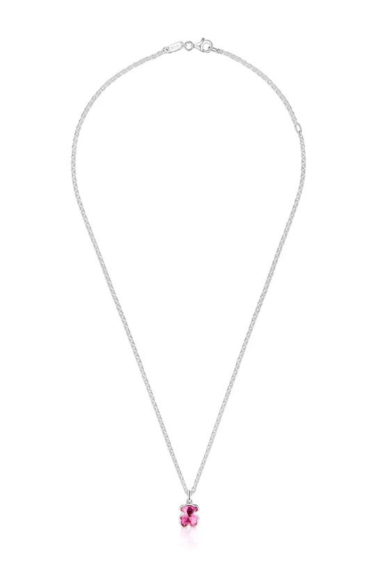 Tous naszyjnik ICON COLOR LGG 1004492500 srebrny ZW25