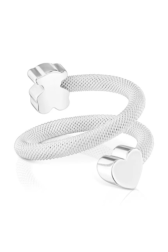 Akcesoria Tous pierścionek ICON MESH 1004500512 srebrny