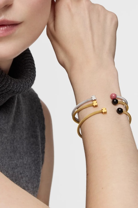 Βραχιόλι Tous ICON MESH 1004507270 χρυσαφί