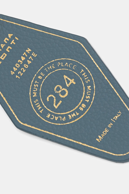 Liviana Conti brelok skórzany A5WB50 niebieski ZW25