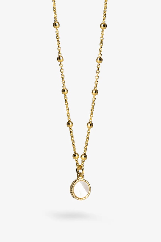 ANIA KRUK naszyjnik srebrny pozłacany ARIEL SLTNP3292Z złoty ZW25