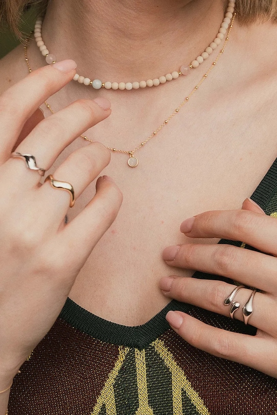 Akcesoria ANIA KRUK pierścionek srebrny TRENDY SMIPS0640 srebrny