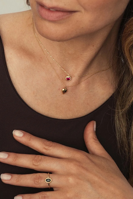 Akcesoria ANIA KRUK naszyjnik złoty SOFT ZALNZ1540 złoty