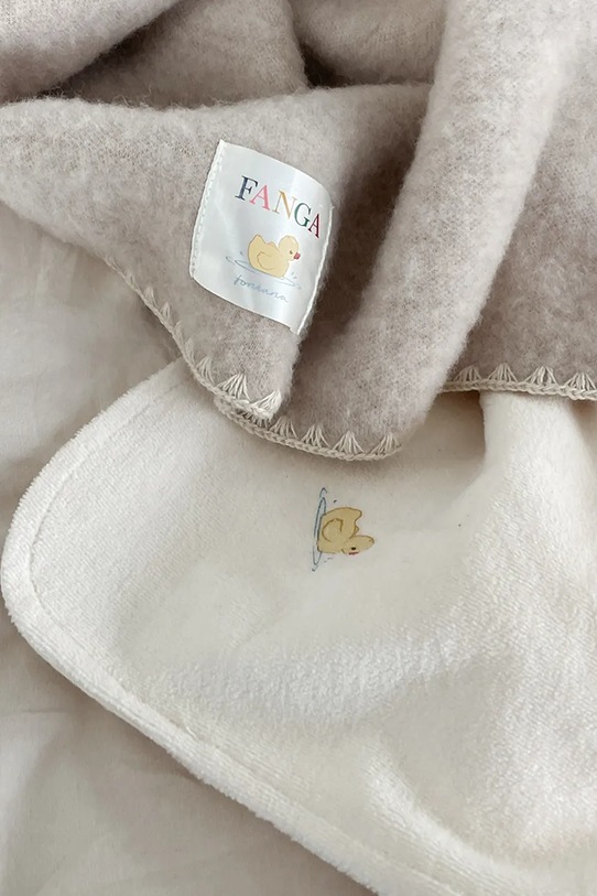 Vlnená deka Fanga Fontana ERBA WOOL FLEECE BABY BLANKET FA100005