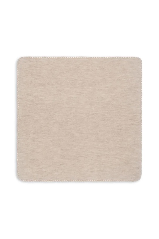 Fanga Fontana koc wełniany ERBA WOOL FLEECE BABY BLANKET beżowy FA100005
