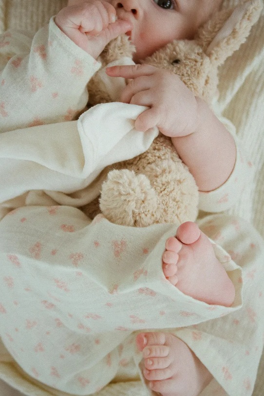 Detská plyšová hračka Fanga Fontana PICCOBINO SNUGGLE FA100008 béžová