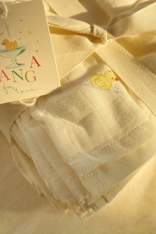 Fanga Fontana zestaw ręczników NUVOLI 10 PACK MUSLIN CLOTH GOTS 10-pack FA100010