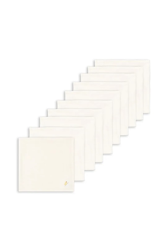 Fanga Fontana zestaw ręczników NUVOLI 10 PACK MUSLIN CLOTH GOTS 10-pack FA100010 beżowy ZW25