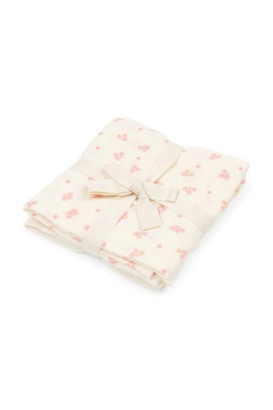 Fanga Fontana set de prosoape BELLINI 3 PACK MUSLIN CLOTH GOTS 3-pack Produs pentru bebe bej FA100011