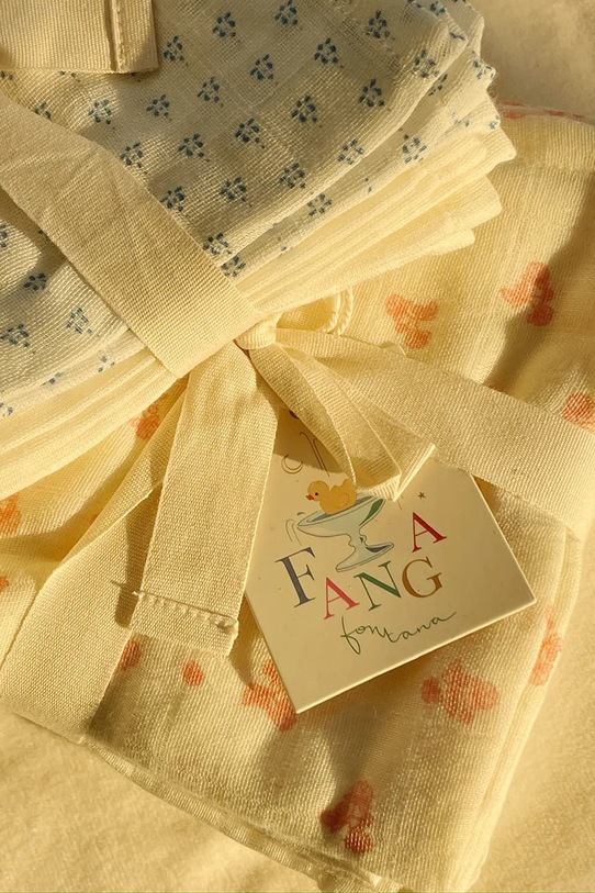 Fanga Fontana zestaw ręczników BELLINI 3 PACK MUSLIN CLOTH GOTS 3-pack FA100011