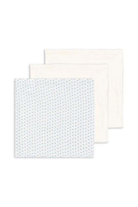 Sada uterákov Fanga Fontana BELLINI 3 PACK MUSLIN CLOTH GOTS 3-pak FA100011 modrá ZW25