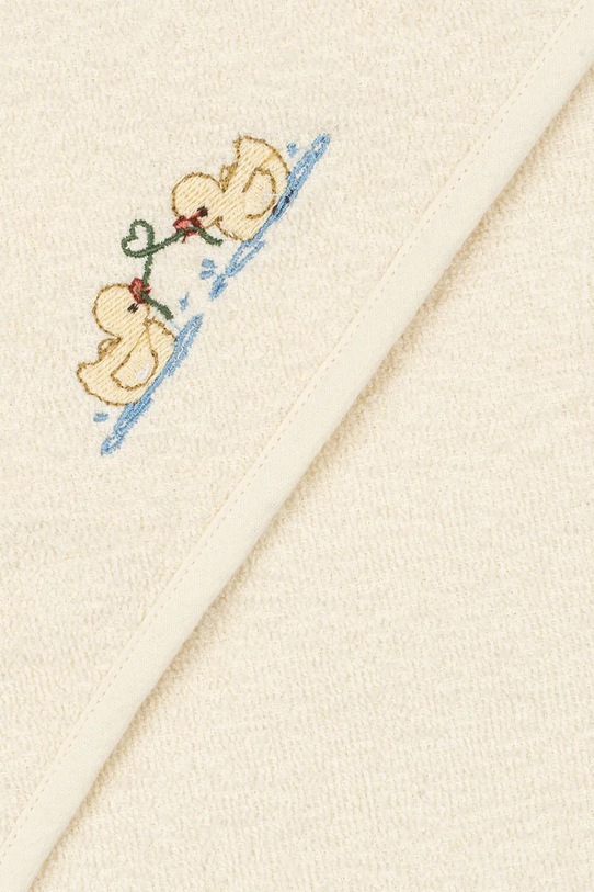 Dječaci Pamučni ručnik za bebe Fanga Fontana FIGO BABY TOWEL GOTS FA100018 bež