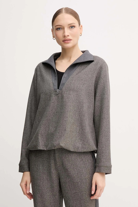 Blúzka Mos Mosh SOLEIA relaxed hnedá 174090