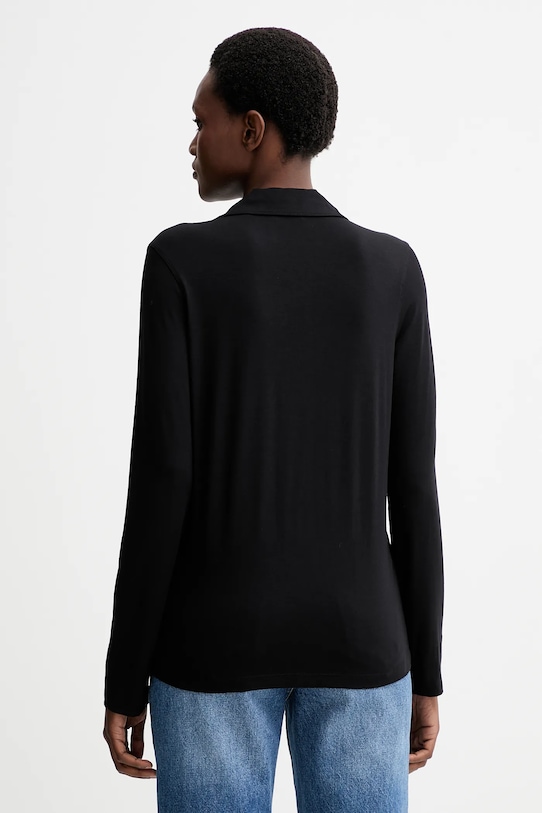 Odzież Marc O'Polo longsleeve 510214952227 czarny