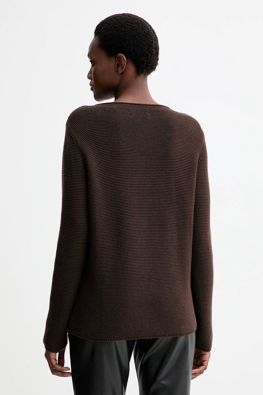 Odzież Marc O'Polo sweter bawełniany 511605960113 brązowy