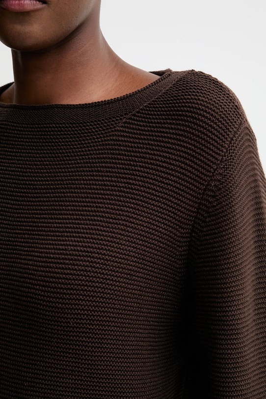 Marc O'Polo sweter bawełniany 511605960113 brązowy