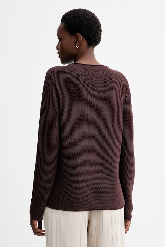 Odzież Marc O'Polo sweter bawełniany 511605960113 brązowy