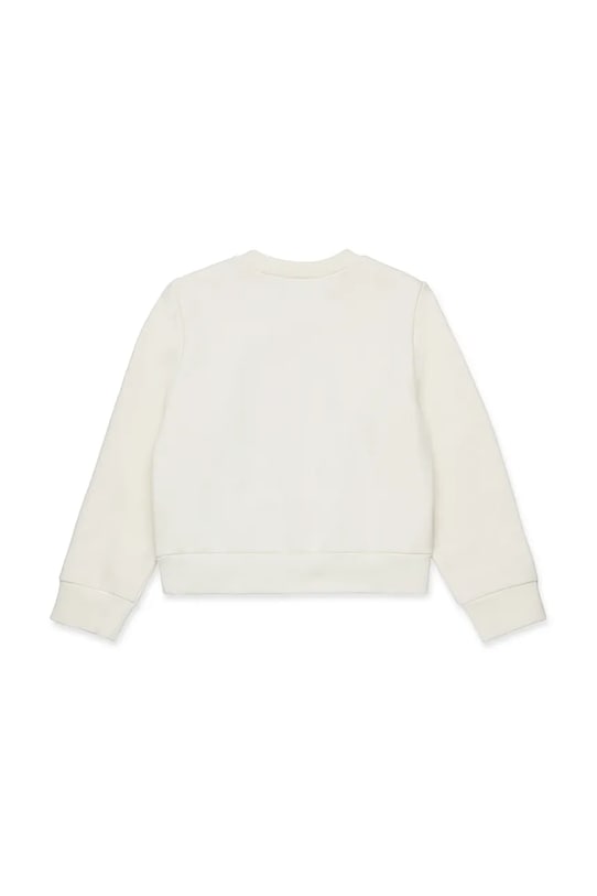 MAX&Co. hanorac de bumbac pentru copii MAXS3F SWEAT-SHIRT MX0037 bej ZW25