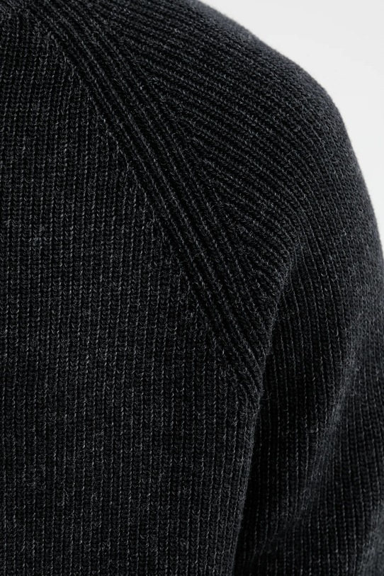 Marc O'Polo sweter z dodatkiem wełny 531516060208 czarny