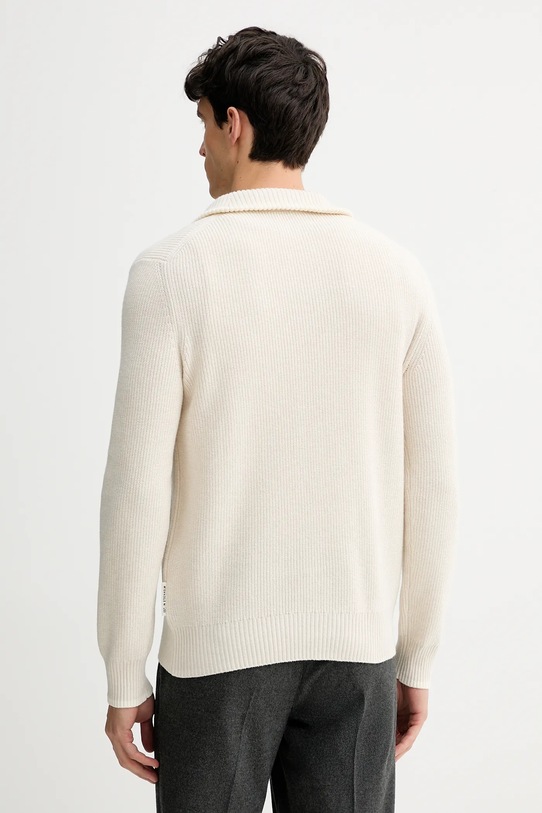 Odzież Marc O'Polo sweter z dodatkiem wełny 531516060370 beżowy