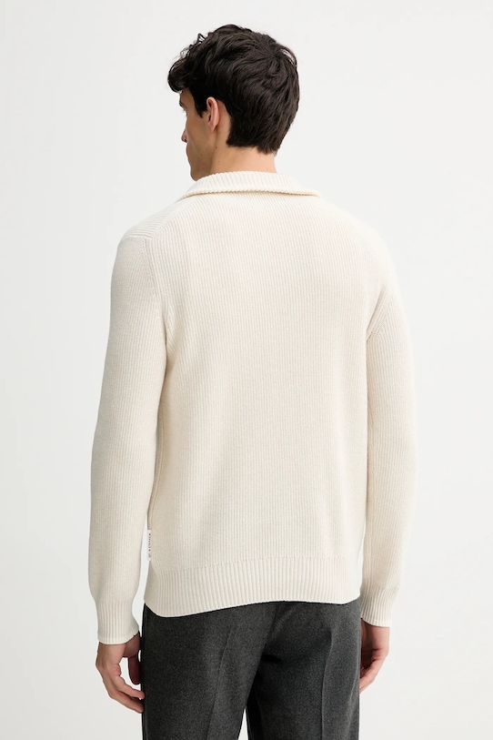 Odzież Marc O'Polo sweter z dodatkiem wełny 531516060370 beżowy