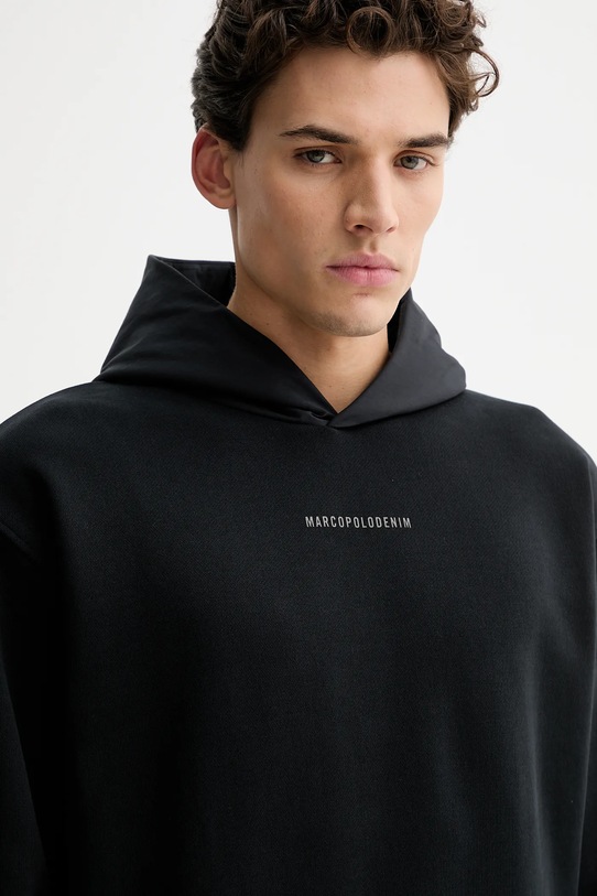 Marc O'Polo bluza bawełniana czarny 5000007702