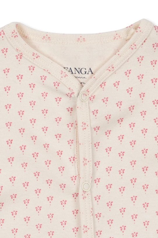 Chlapec Overal pre bábätká Fanga Fontana BELLO PJ OCS FA100006 ružová