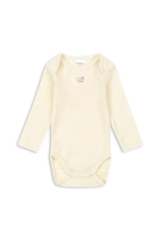 Fanga Fontana body wełniane ERBA WOOL LS BODY beżowy FA100029